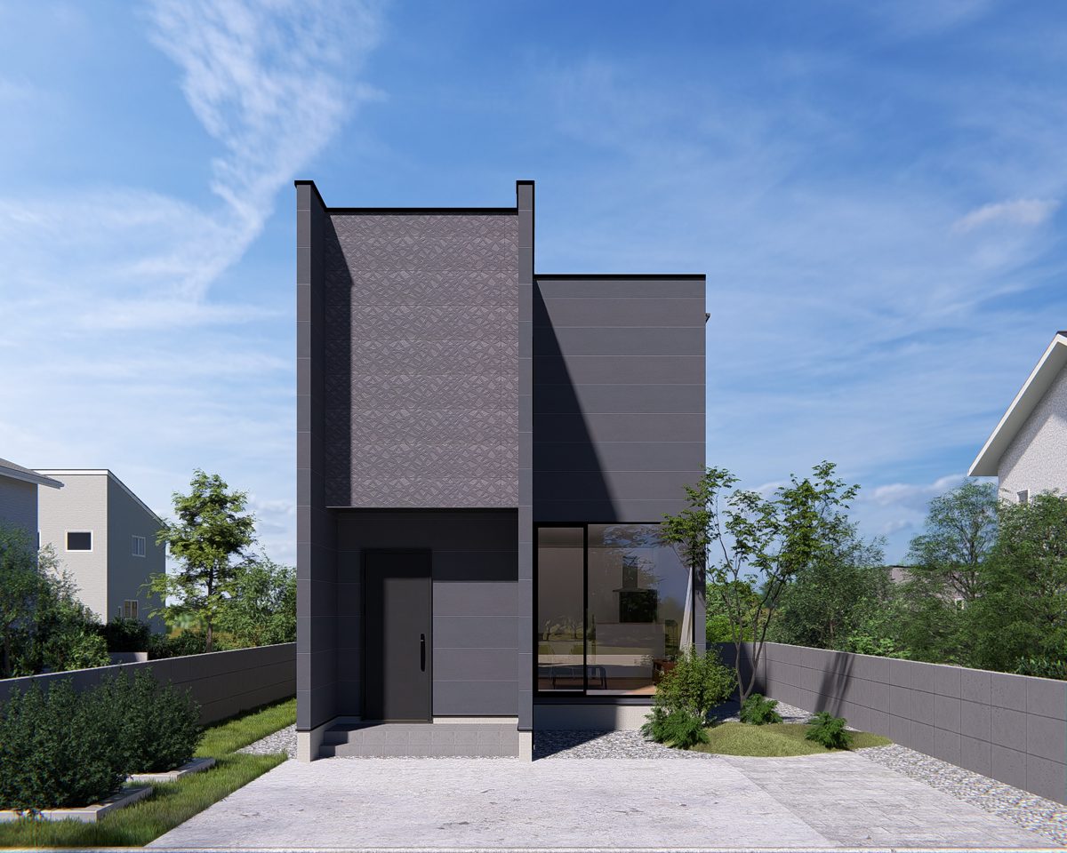 PLAN45（2階建て）の外観